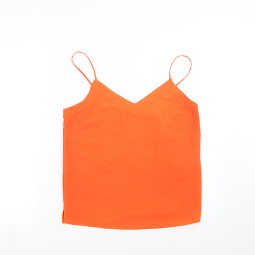 Topshop Womens Orange   Camisole Blouse Size 10
