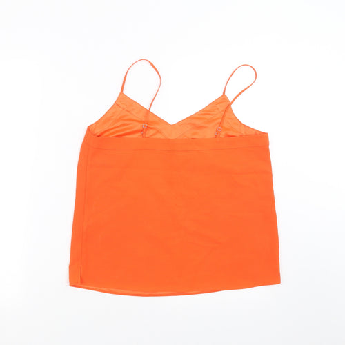 Topshop Womens Orange   Camisole Blouse Size 10