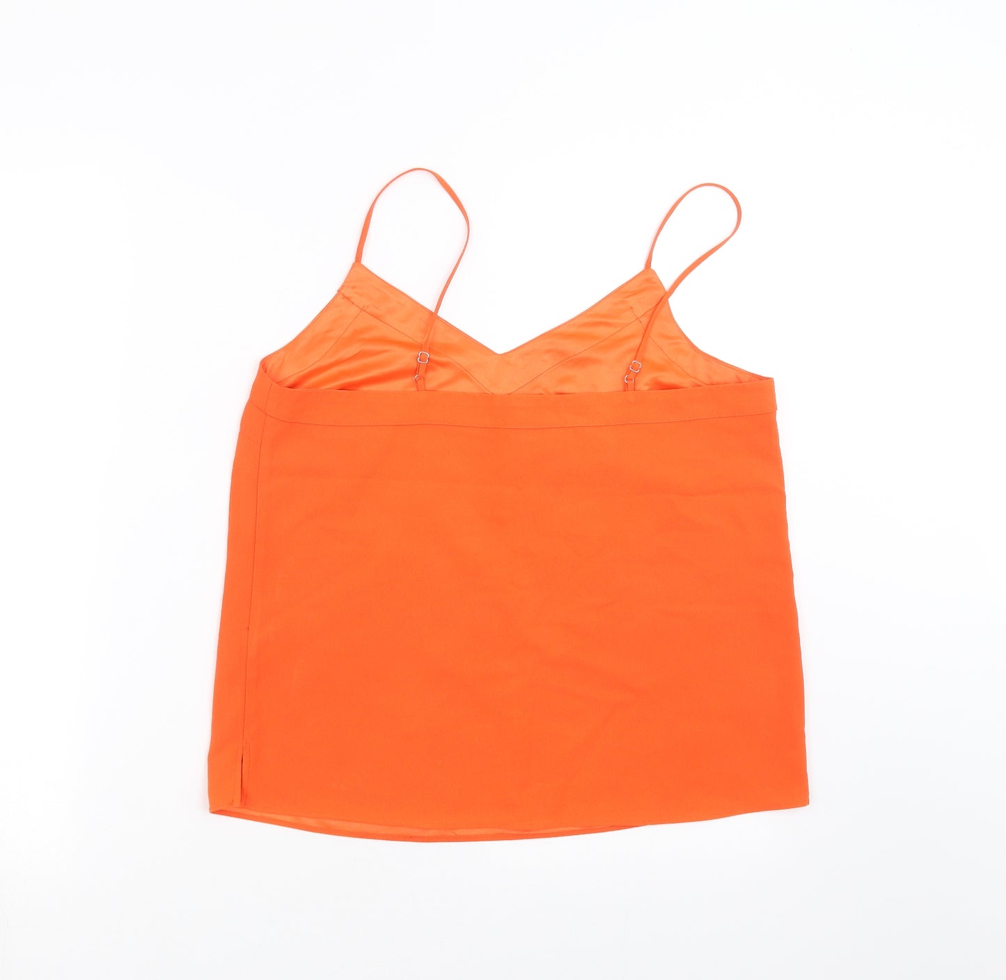 Topshop Womens Orange   Camisole Blouse Size 10