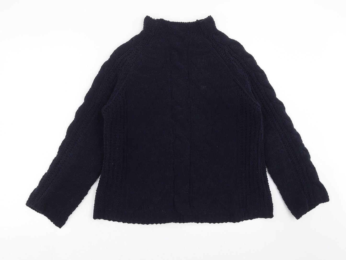 Marks and Spencer Womens Blue  Knit Pullover Jumper Size S