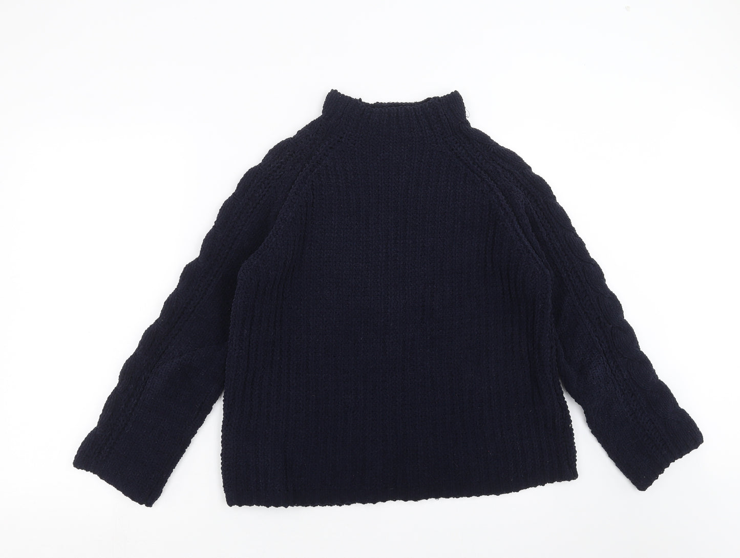 Marks and Spencer Womens Blue  Knit Pullover Jumper Size S