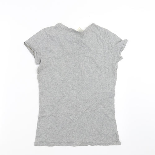 Abercrombie & Fitch Womens Grey   Basic T-Shirt Size S