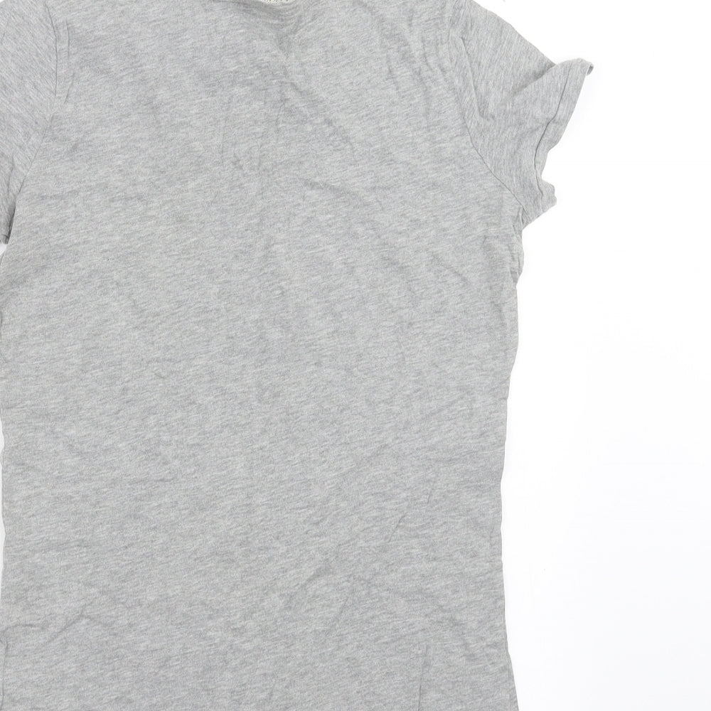 Abercrombie & Fitch Womens Grey   Basic T-Shirt Size S