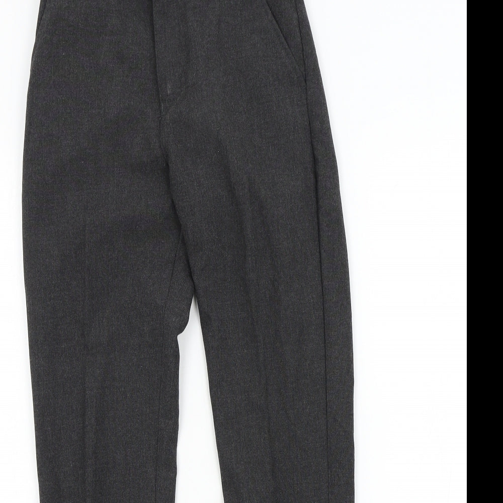 George Boys Grey Colourblock  Dress Pants Trousers Size 9-10 Years - school trousers