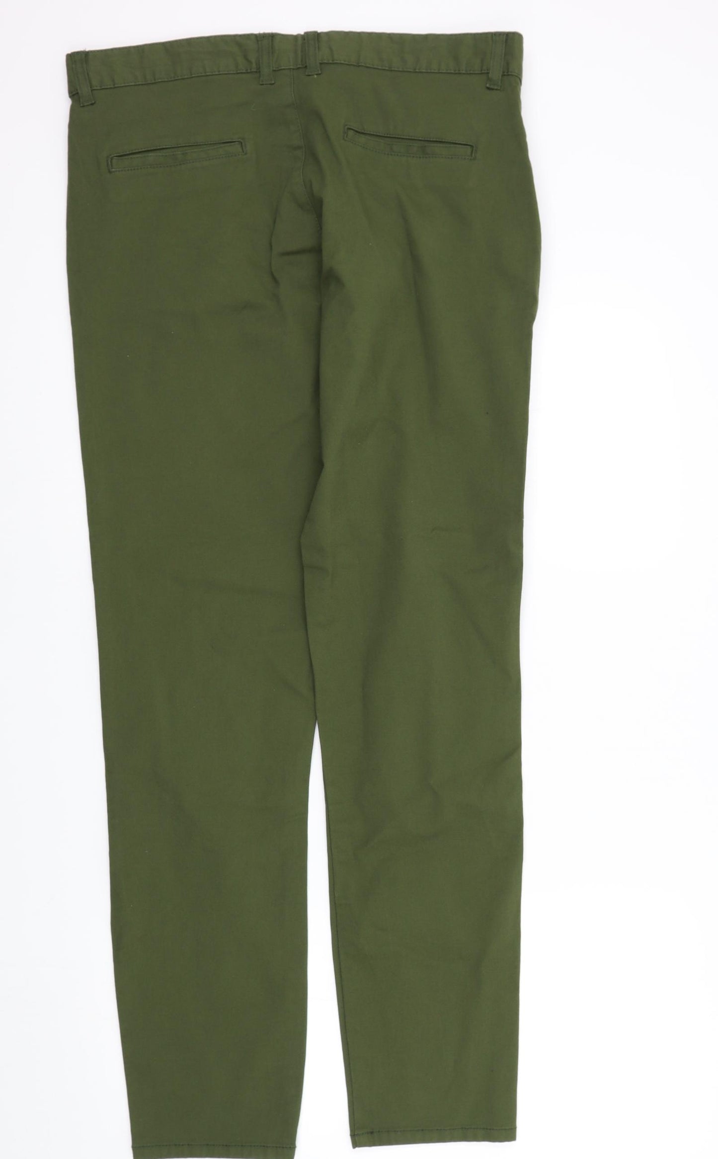 Denim & Co. Mens Green   Trousers  Size 34 L34 in