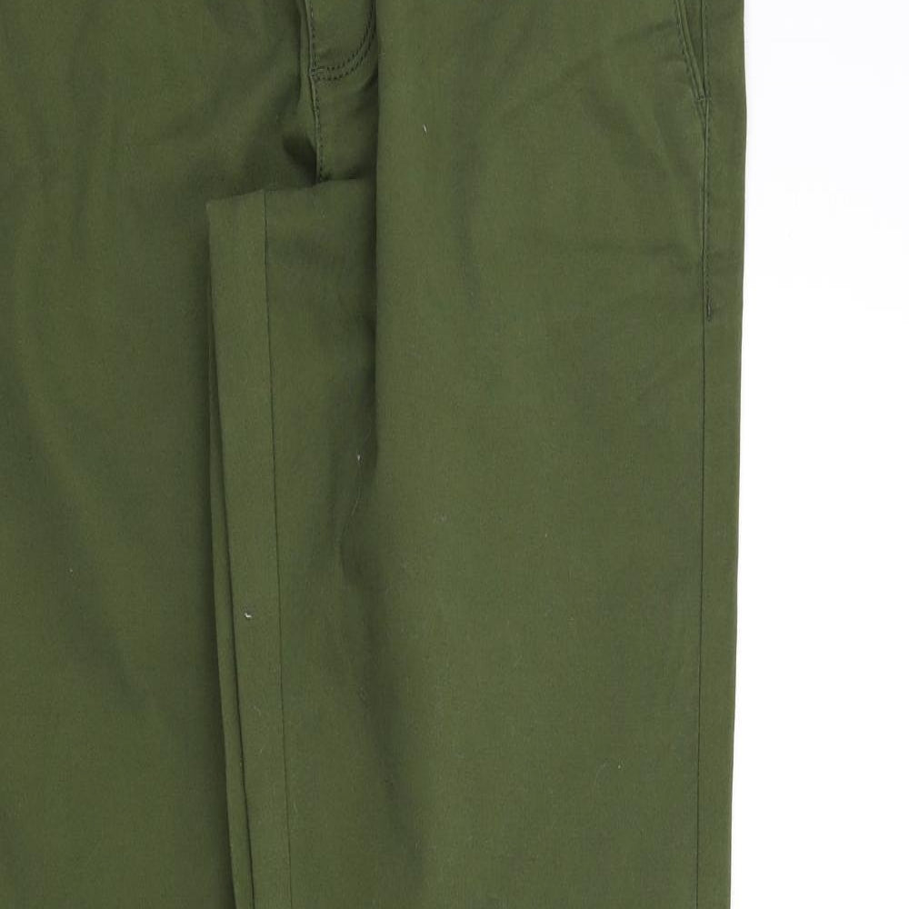 Denim & Co. Mens Green   Trousers  Size 34 L34 in