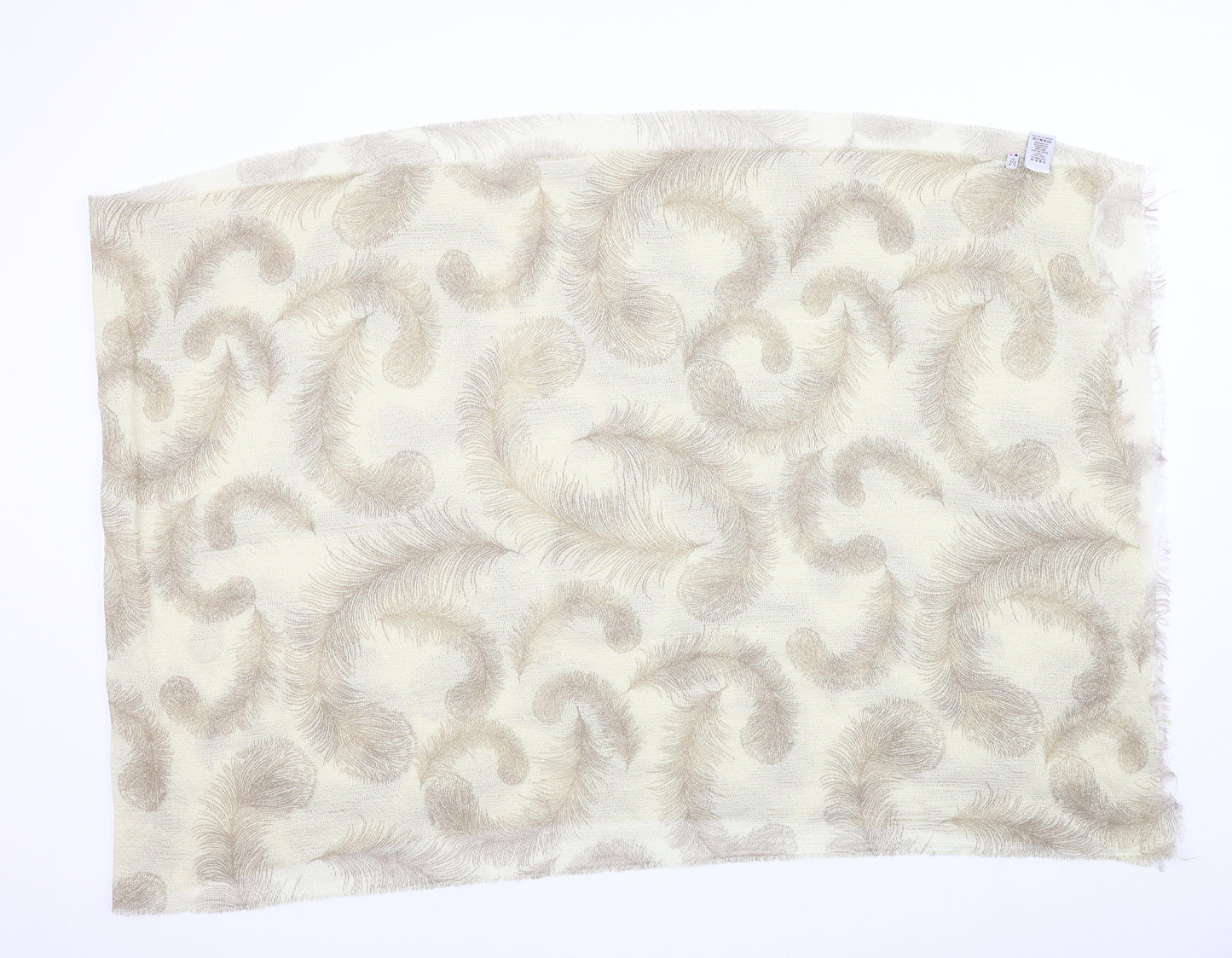 Crew Clothing Womens Brown Geometric   Scarf