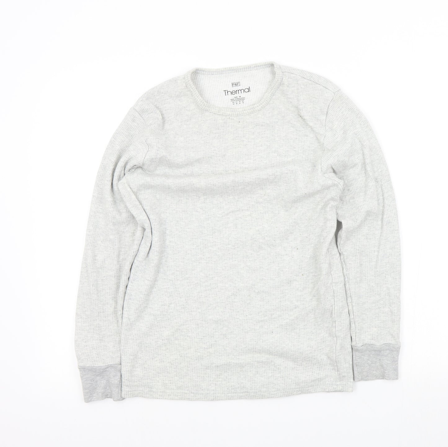 F&F Mens Grey   Pullover Jumper Size M
