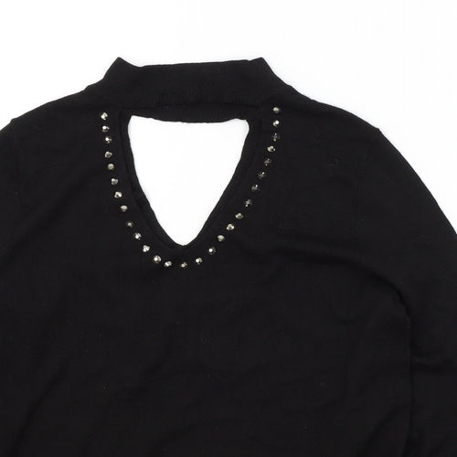 George Womens Black   Pullover Jumper Size 12