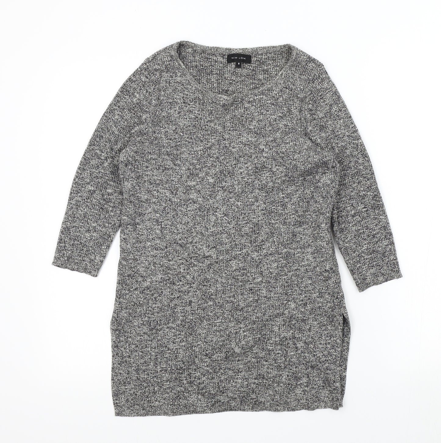 New Look Womens Grey   Pullover Jumper Size 8