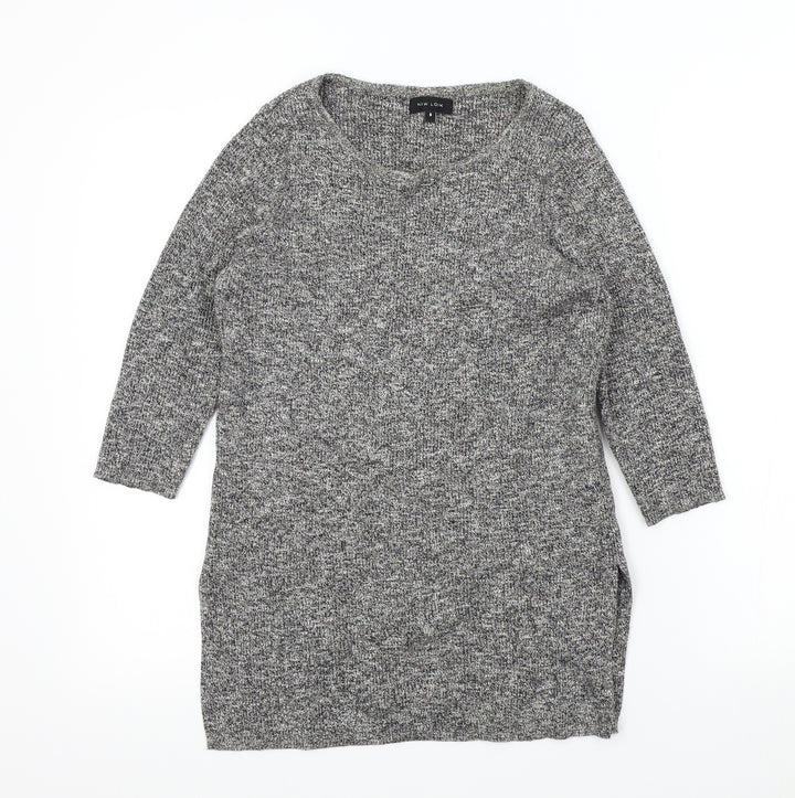New Look Womens Grey   Pullover Jumper Size 8