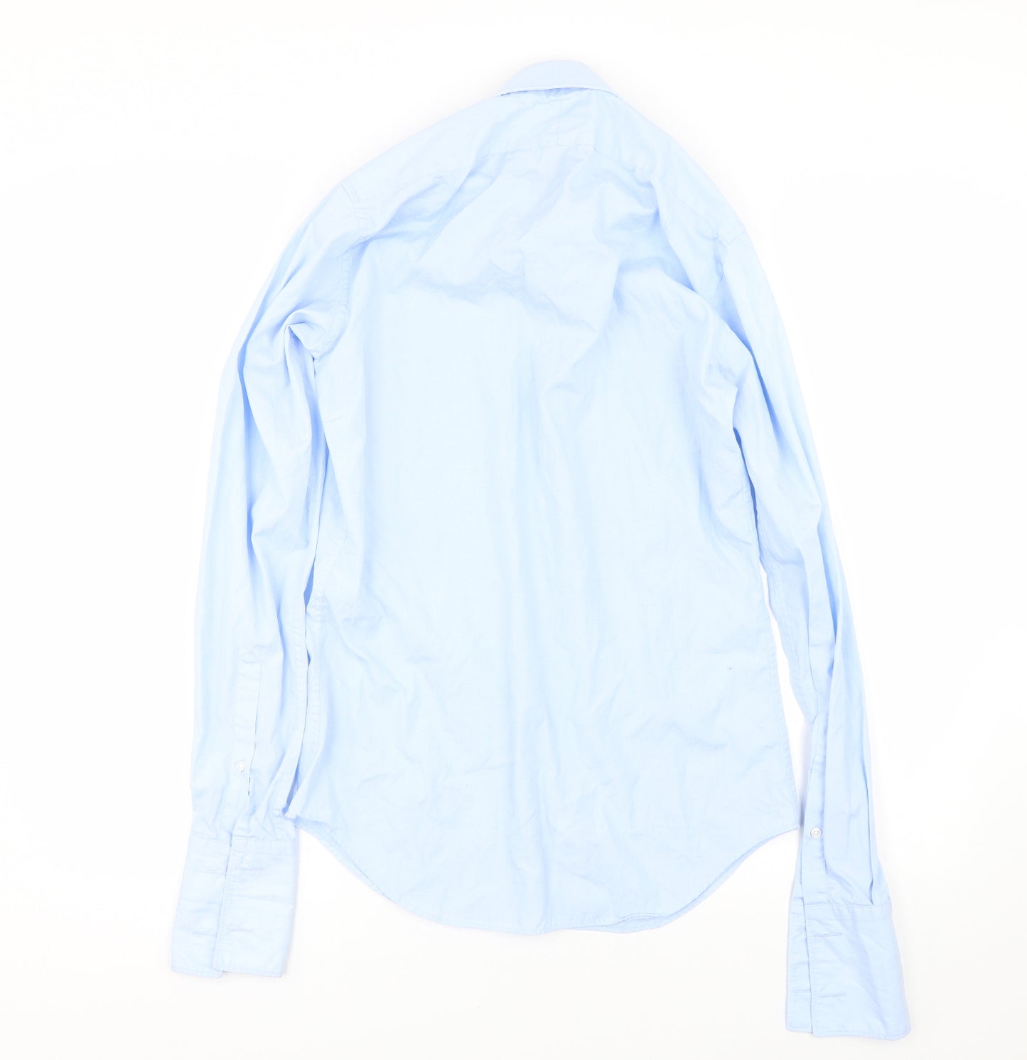 V&M  Mens Blue    Dress Shirt Size 15
