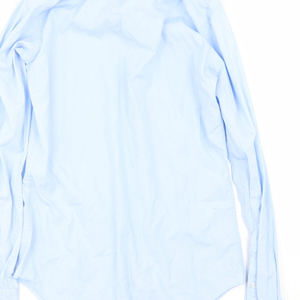 V&M  Mens Blue    Dress Shirt Size 15
