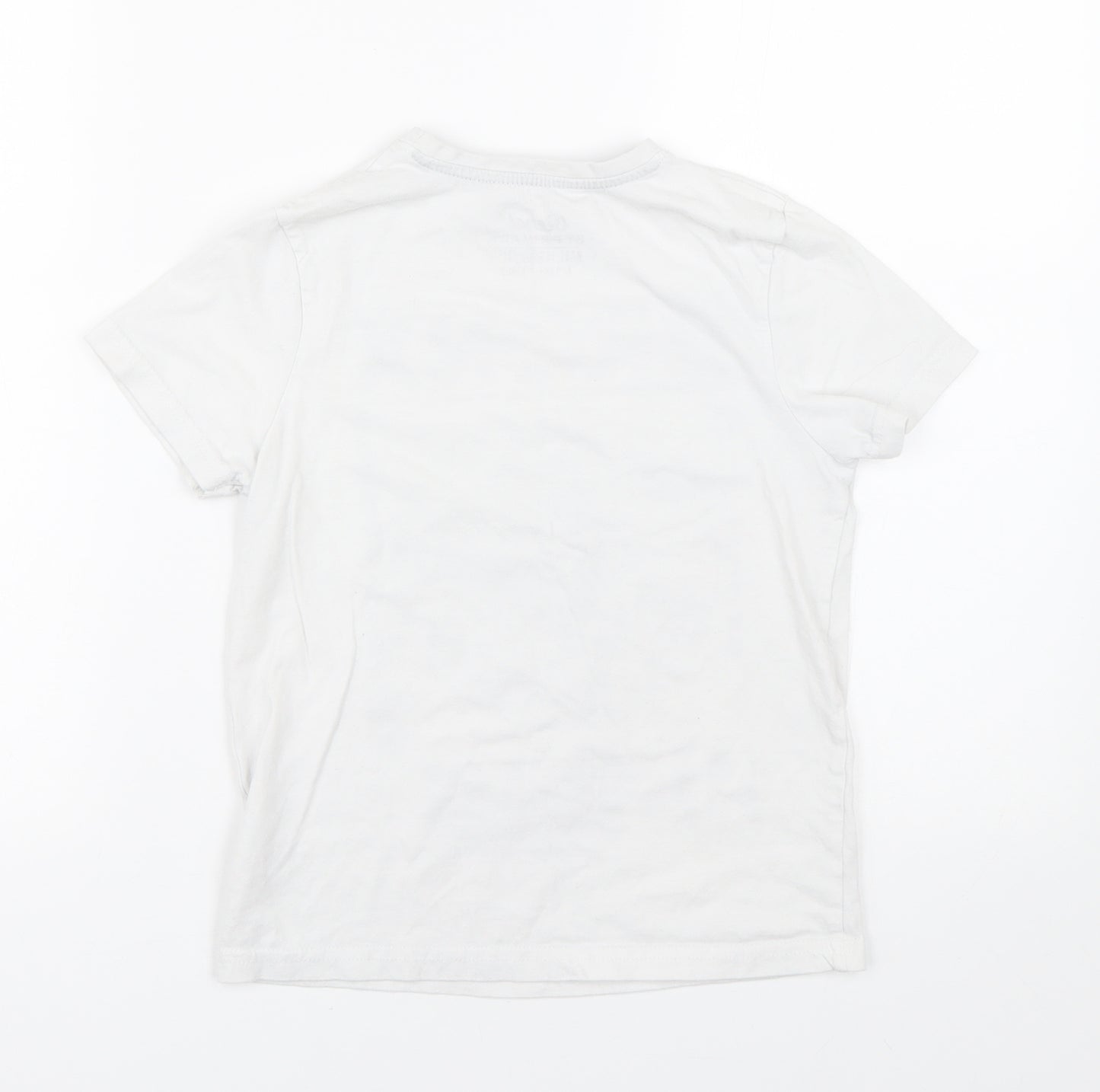 Primark Boys White   Basic T-Shirt Size 8-9 Years