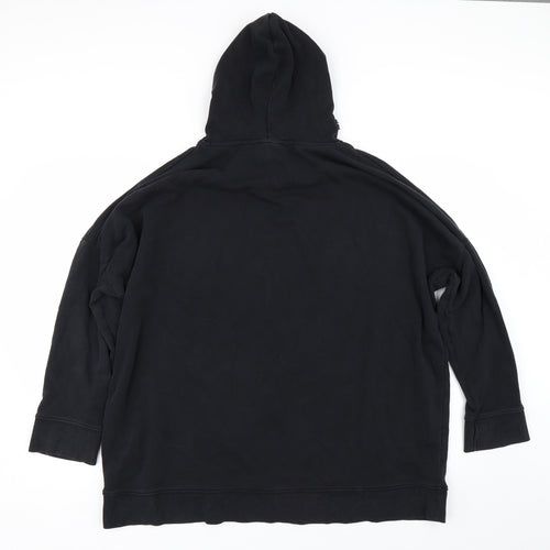 New Look Womens Black   Pullover Hoodie Size 26