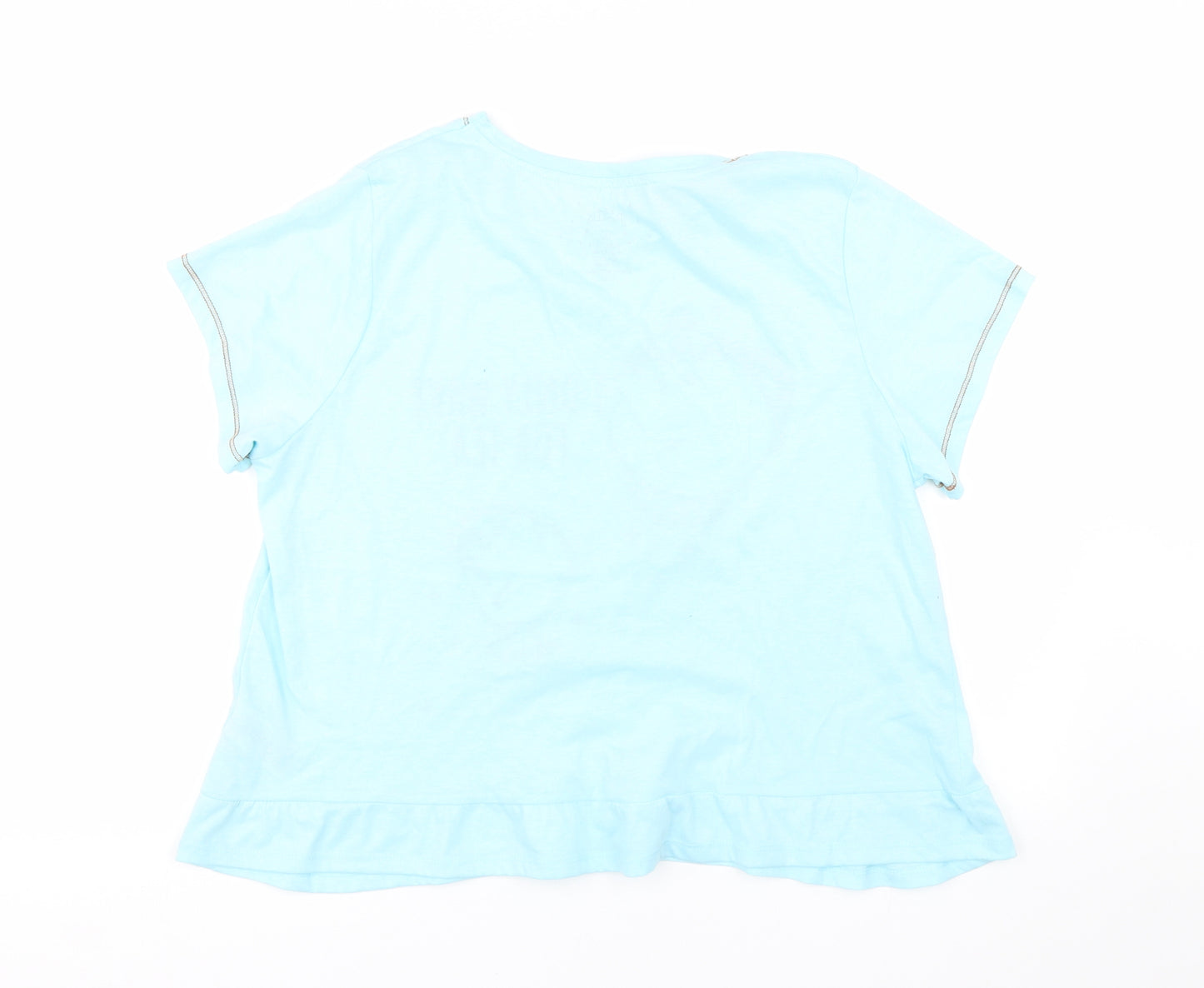 Love to lounge Womens Blue   Top Pyjama Top Size L  - Disney