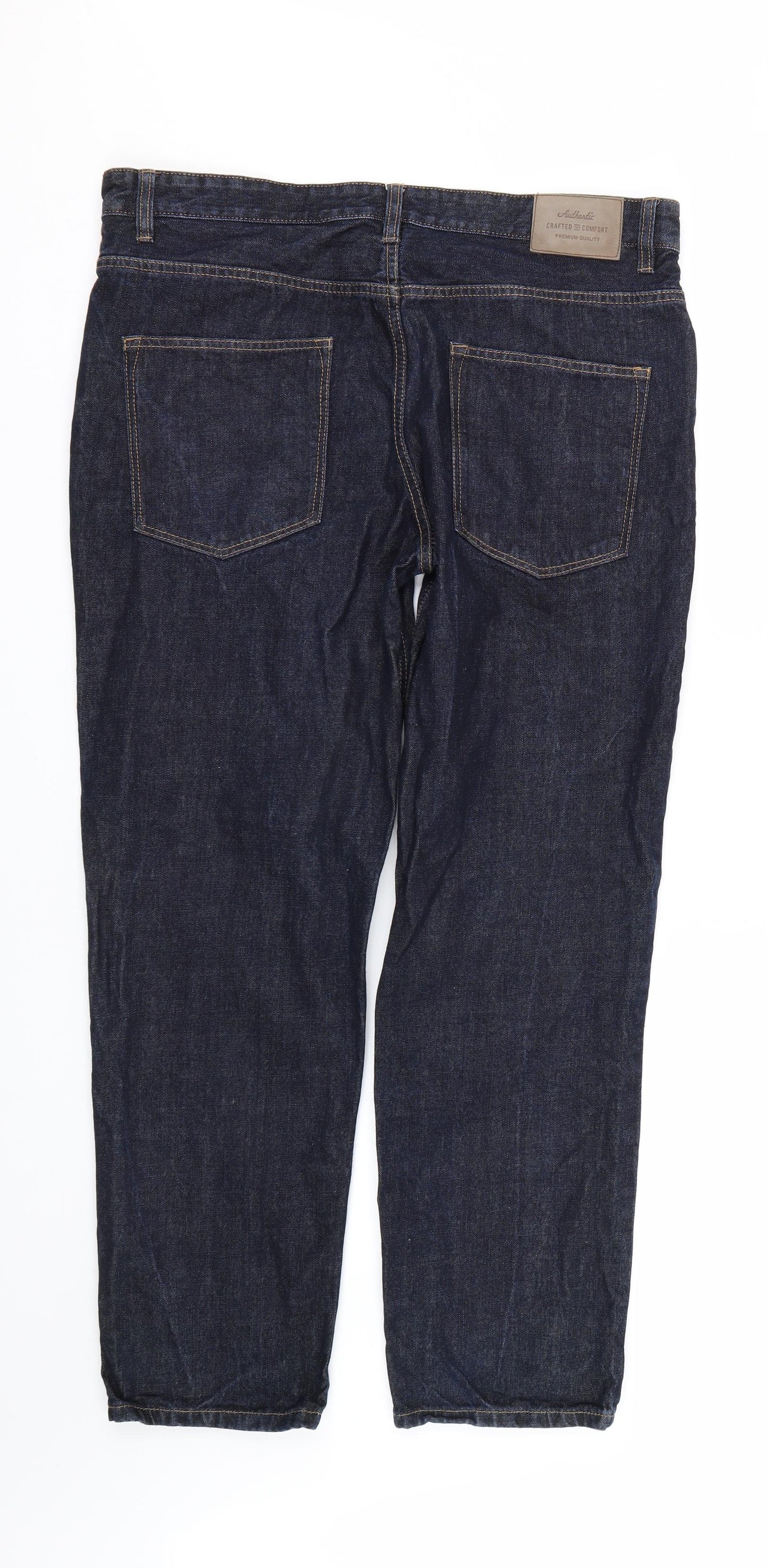 TU Mens Blue  Denim Straight Jeans Size 36 L29 in