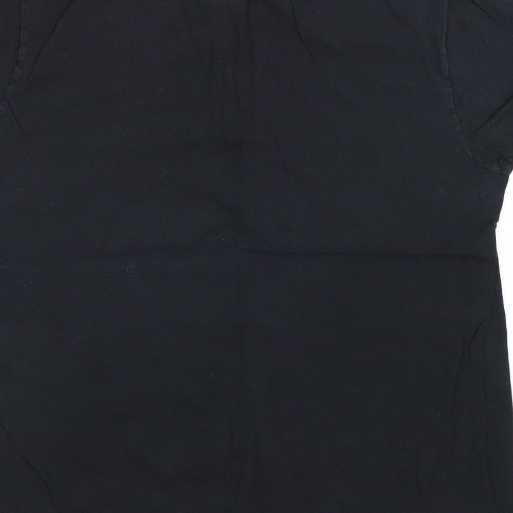 Gildan Mens Black    T-Shirt Size L  - Count Dankula