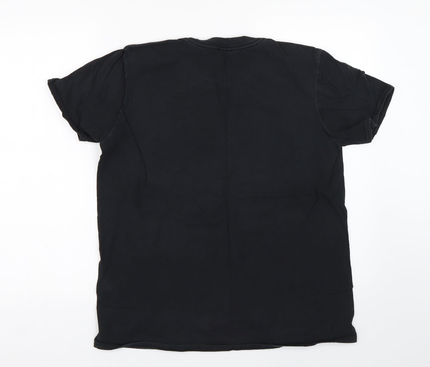 Gildan Mens Black    T-Shirt Size L  - Red Hot Chilli Peppers
