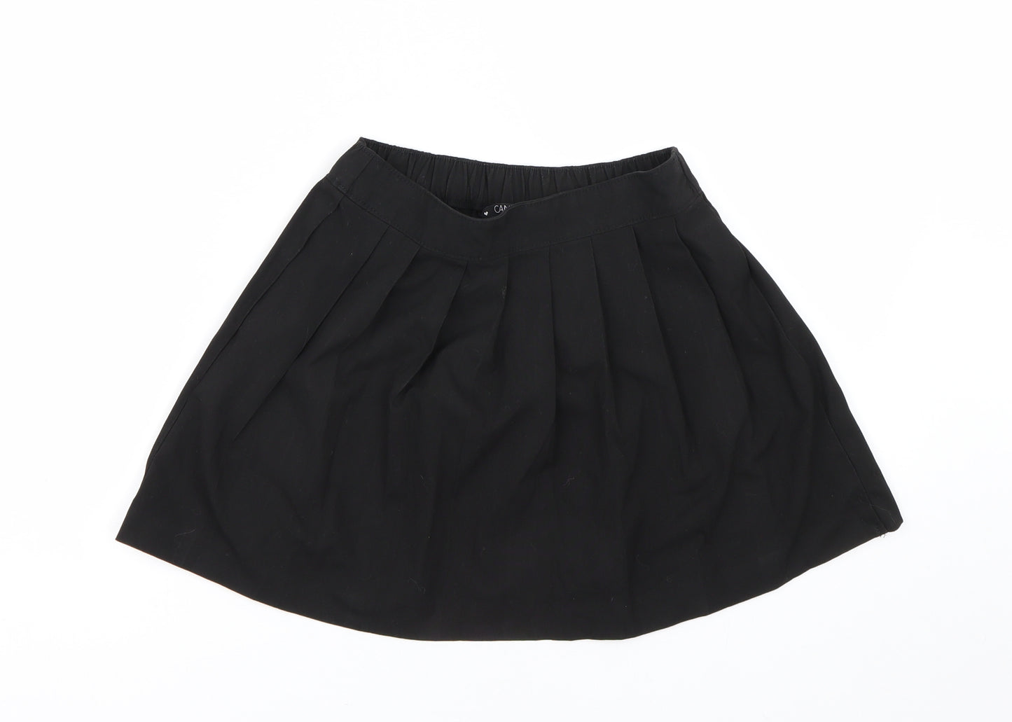 Candy Couture Girls Black   Pleated Skirt Size 9 Years - School uniform