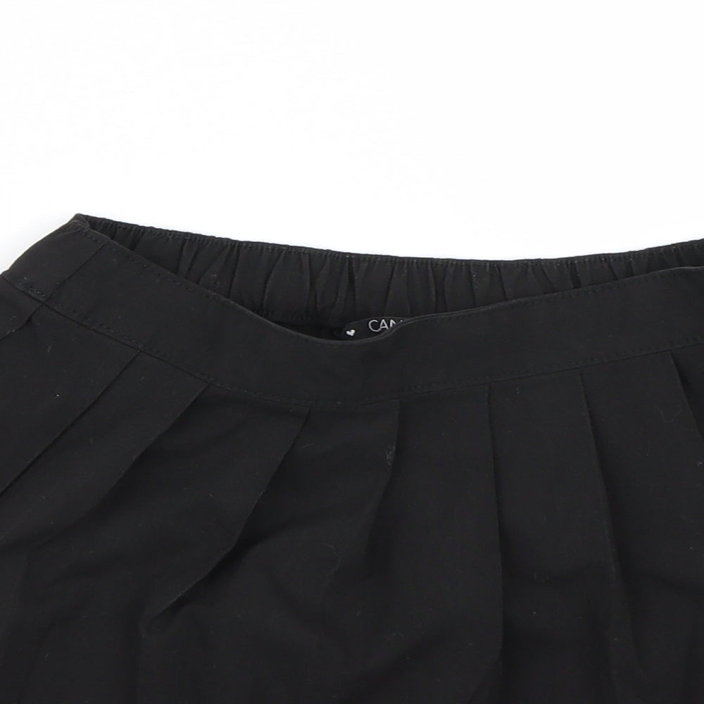 Candy Couture Girls Black   Pleated Skirt Size 9 Years - School uniform