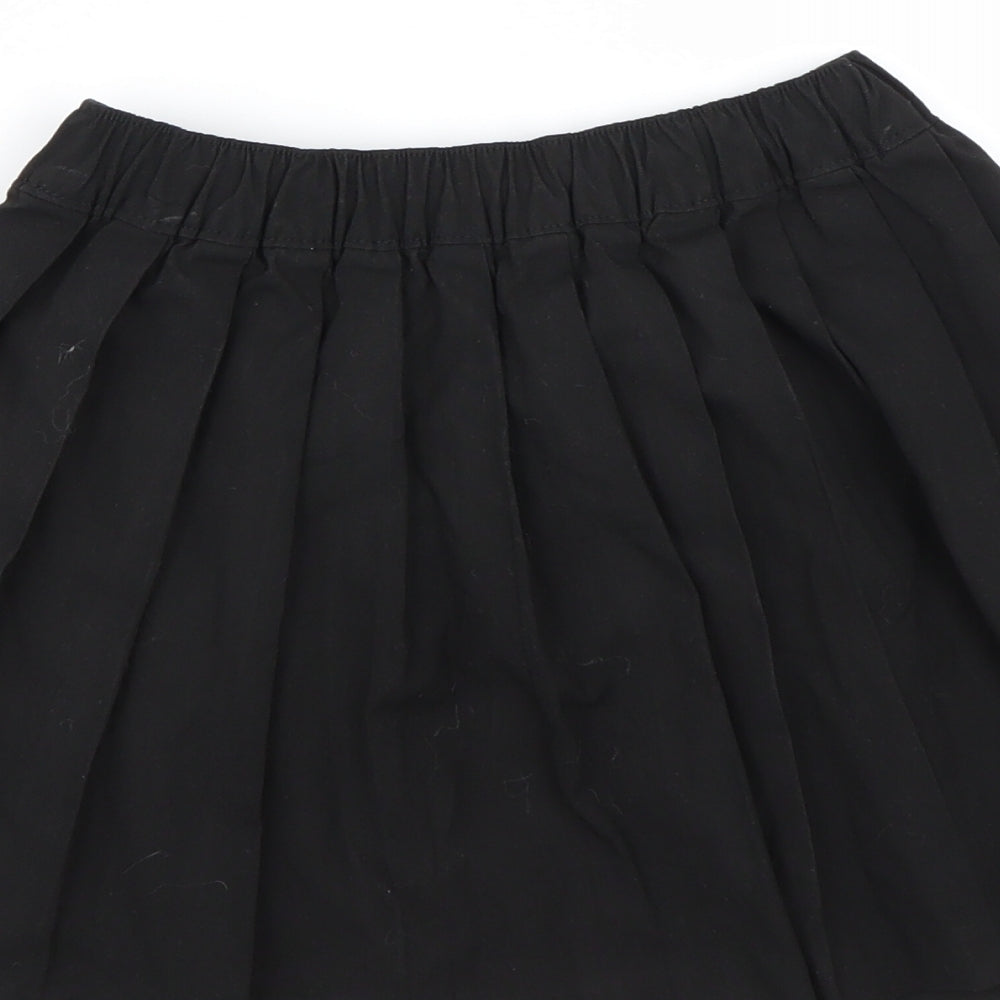 Candy Couture Girls Black   Pleated Skirt Size 9 Years - School uniform