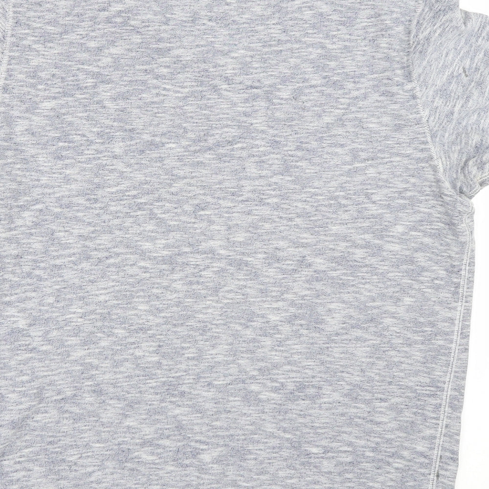 NEXT Mens Blue Striped   T-Shirt Size L