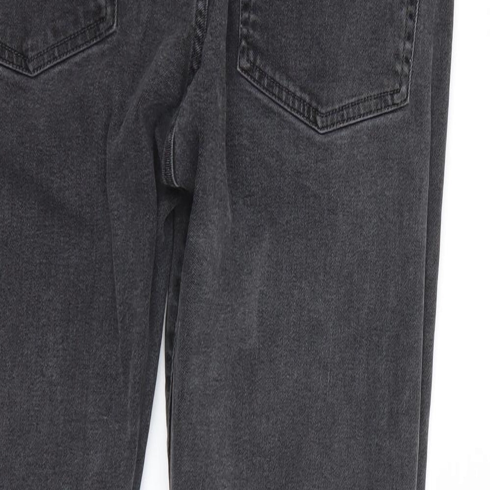 Topman Mens Black  Denim Skinny Jeans Size 36 L28 in