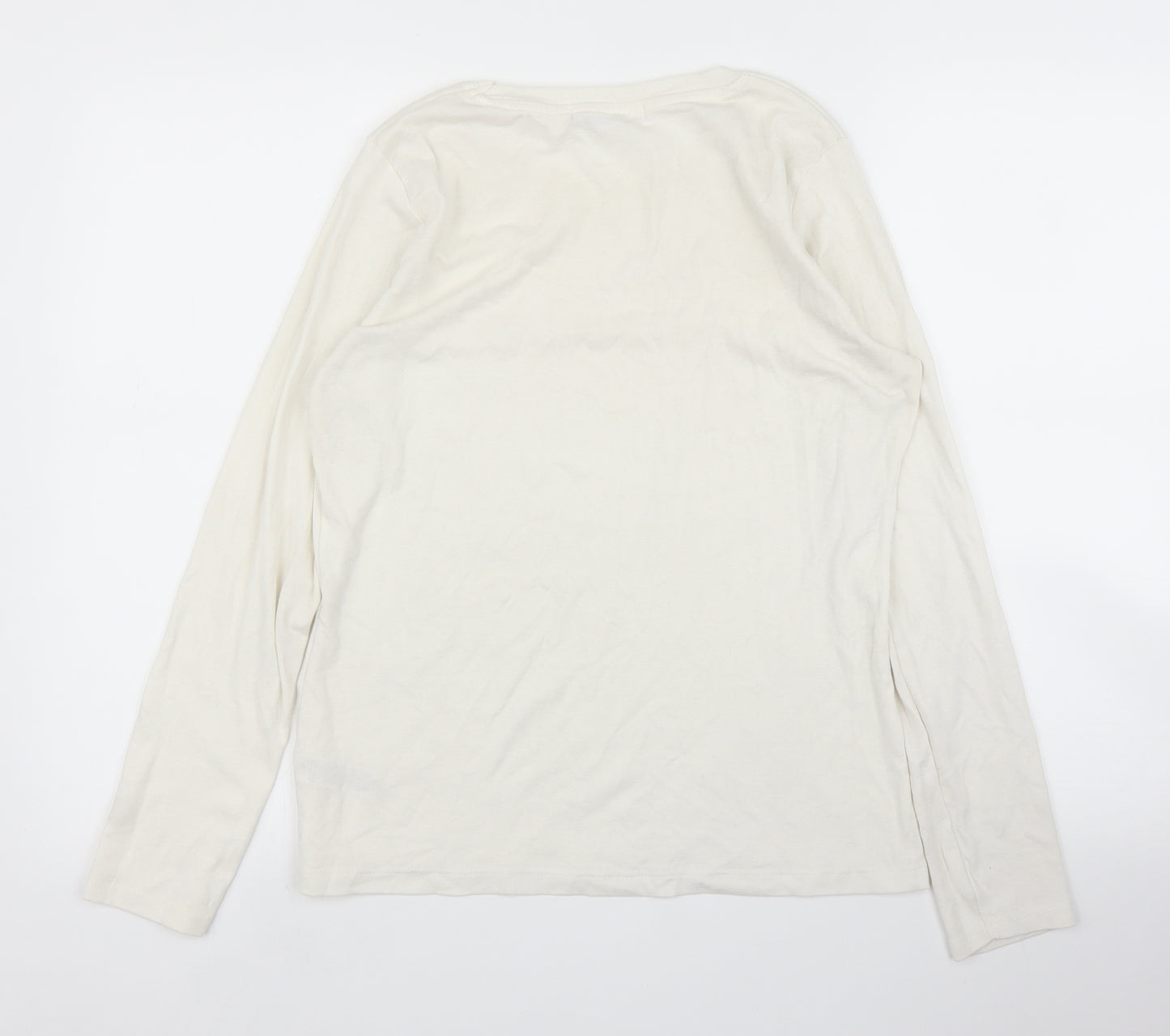 George Womens White   Basic T-Shirt Size 16