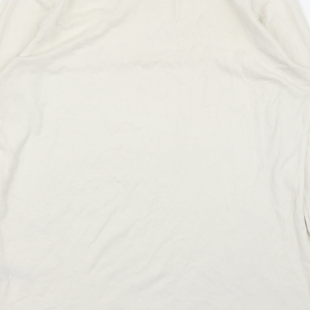 George Womens White   Basic T-Shirt Size 16
