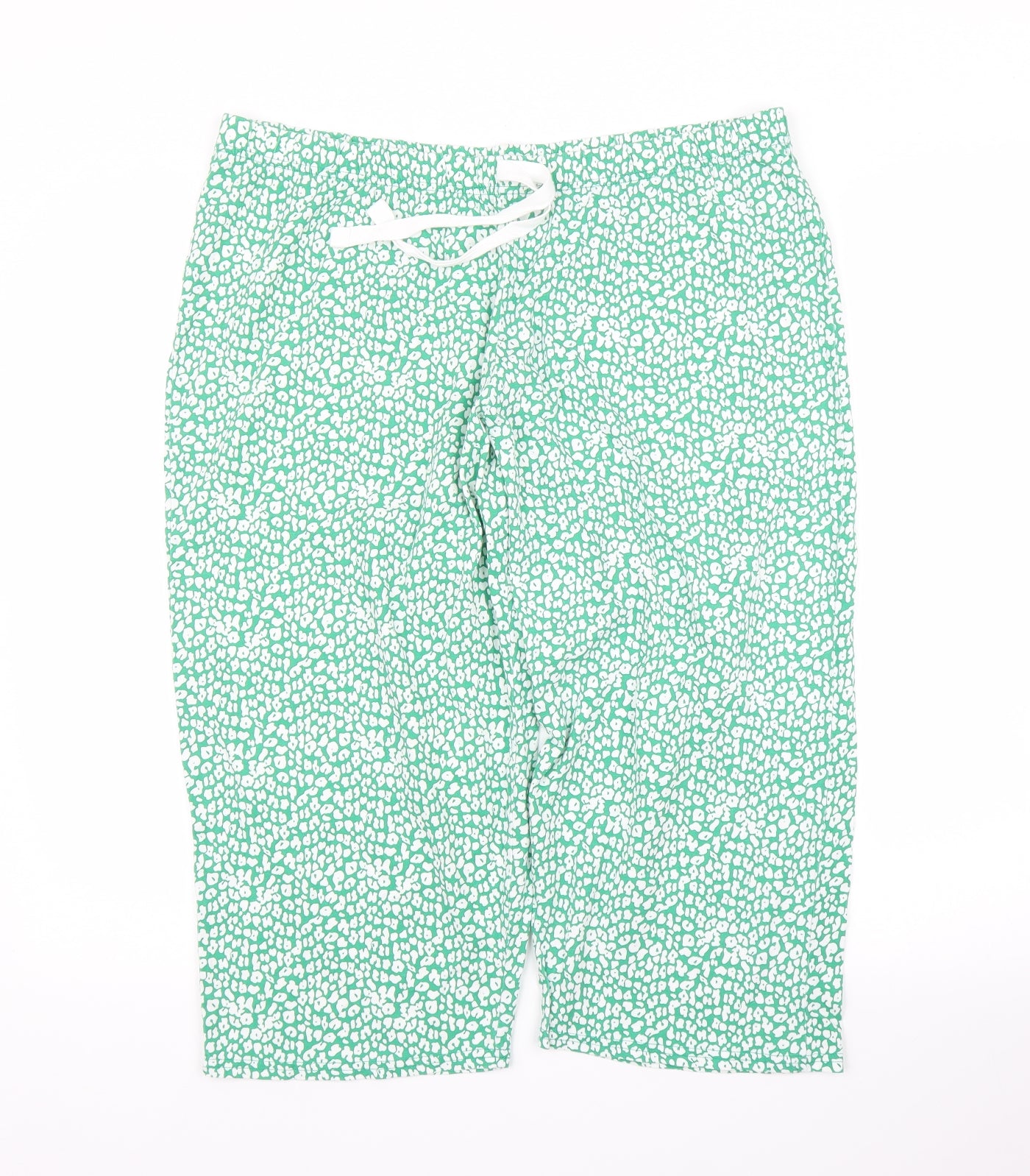George Womens Green   Capri Trousers Size 16 L20 in