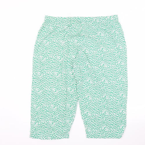 George Womens Green   Capri Trousers Size 16 L20 in