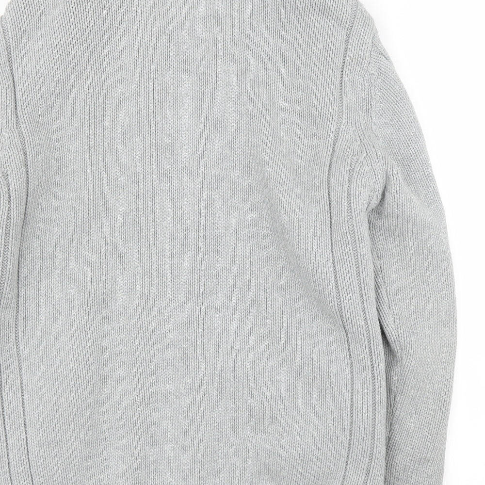 Debenhams Mens Grey   Full Zip Jumper Size L