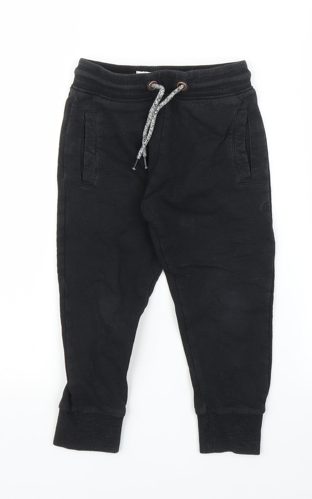 NEXT Boys Black   Sweatpants Trousers Size 4 Years