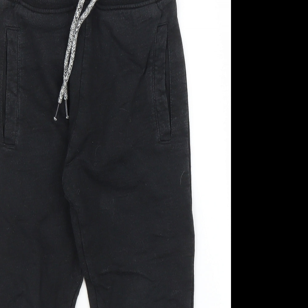 NEXT Boys Black   Sweatpants Trousers Size 4 Years