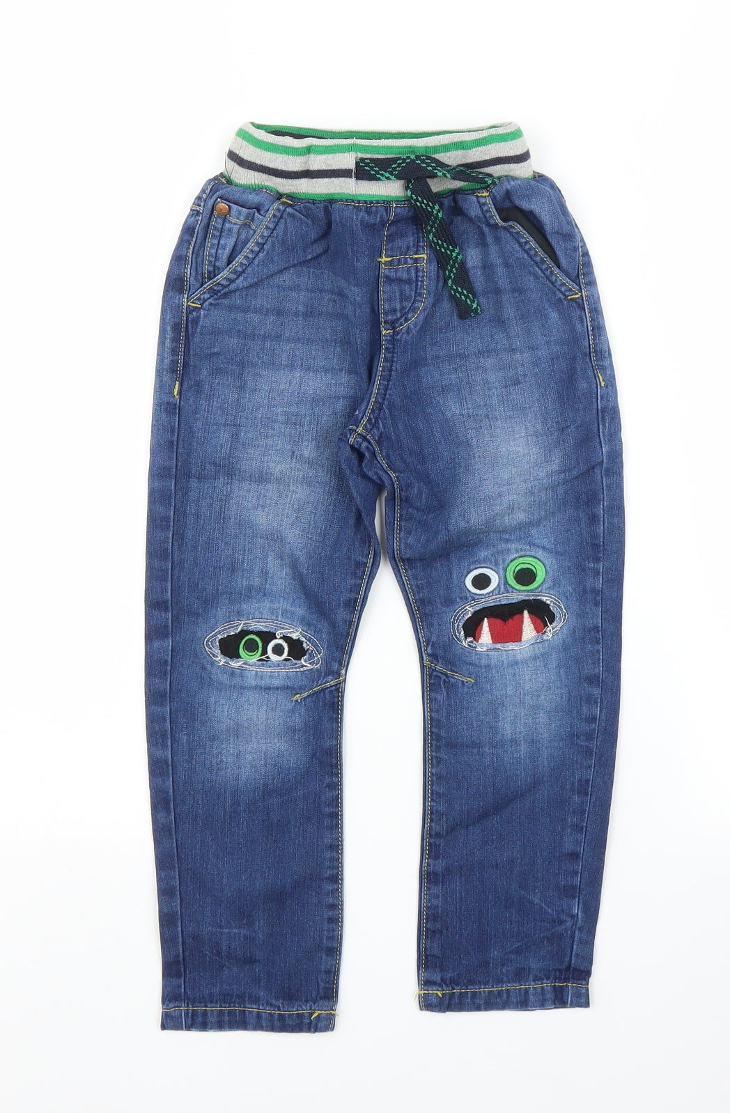 NEXT Boys Blue  Denim Straight Jeans Size 3-4 Years