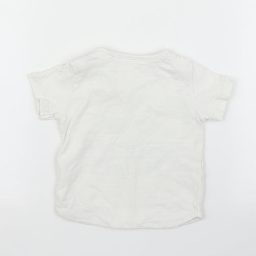 TU Baby White   Basic T-Shirt Size 0-3 Months