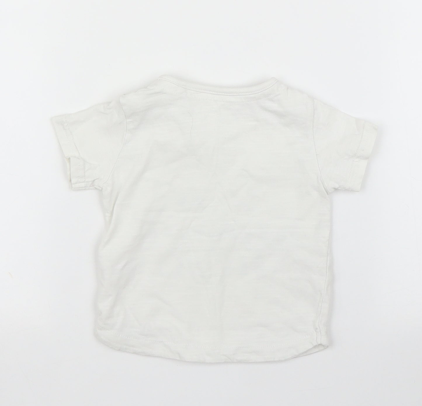TU Baby White   Basic T-Shirt Size 0-3 Months