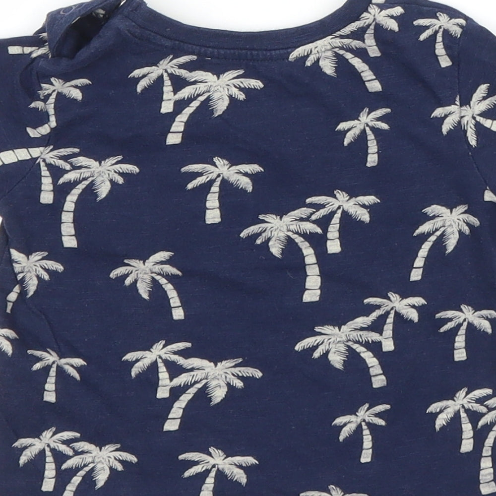Primark Boys Blue   Basic T-Shirt Size 6-9 Months