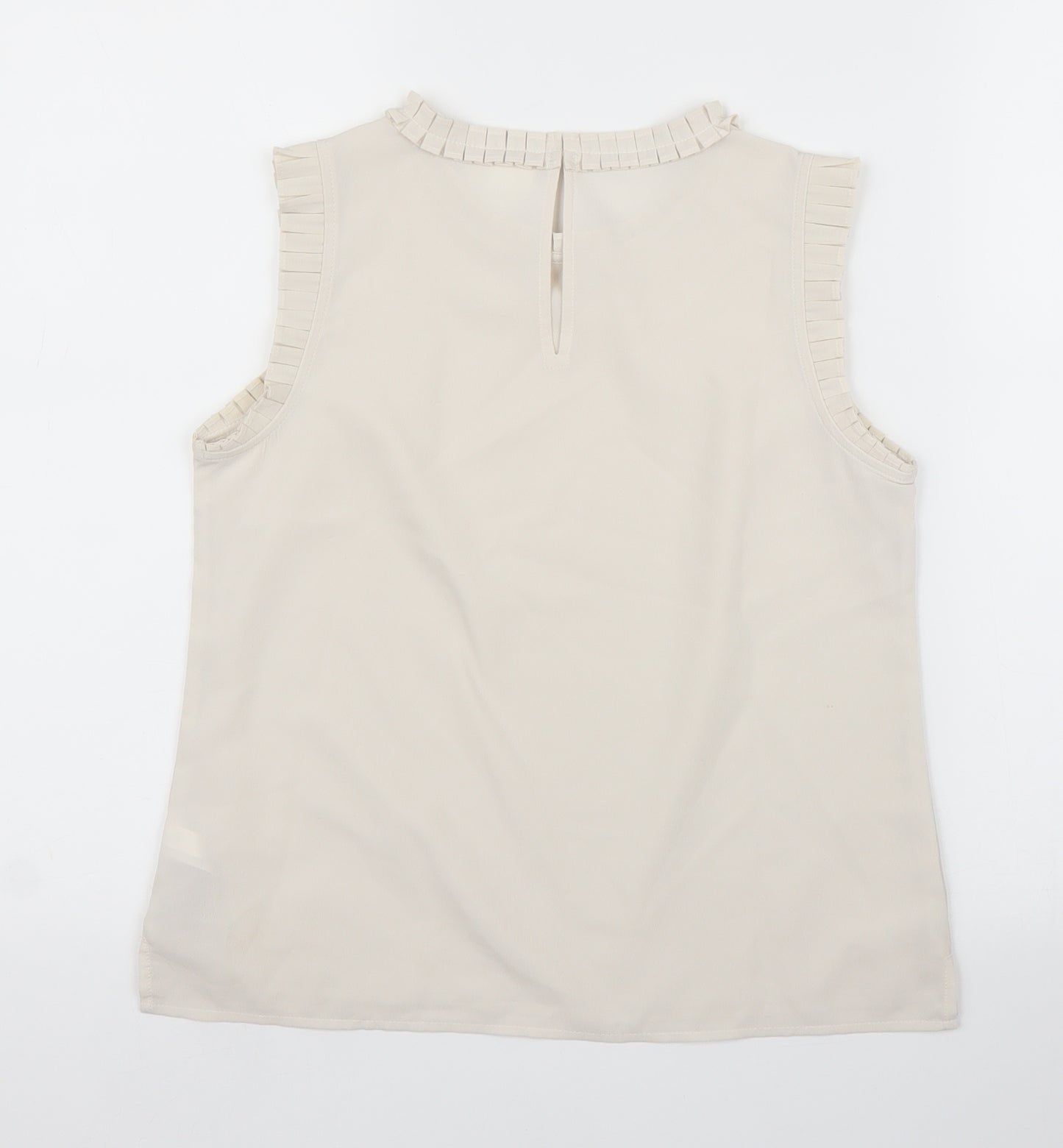 NEXT Girls Beige   Basic Blouse Size 12 Years