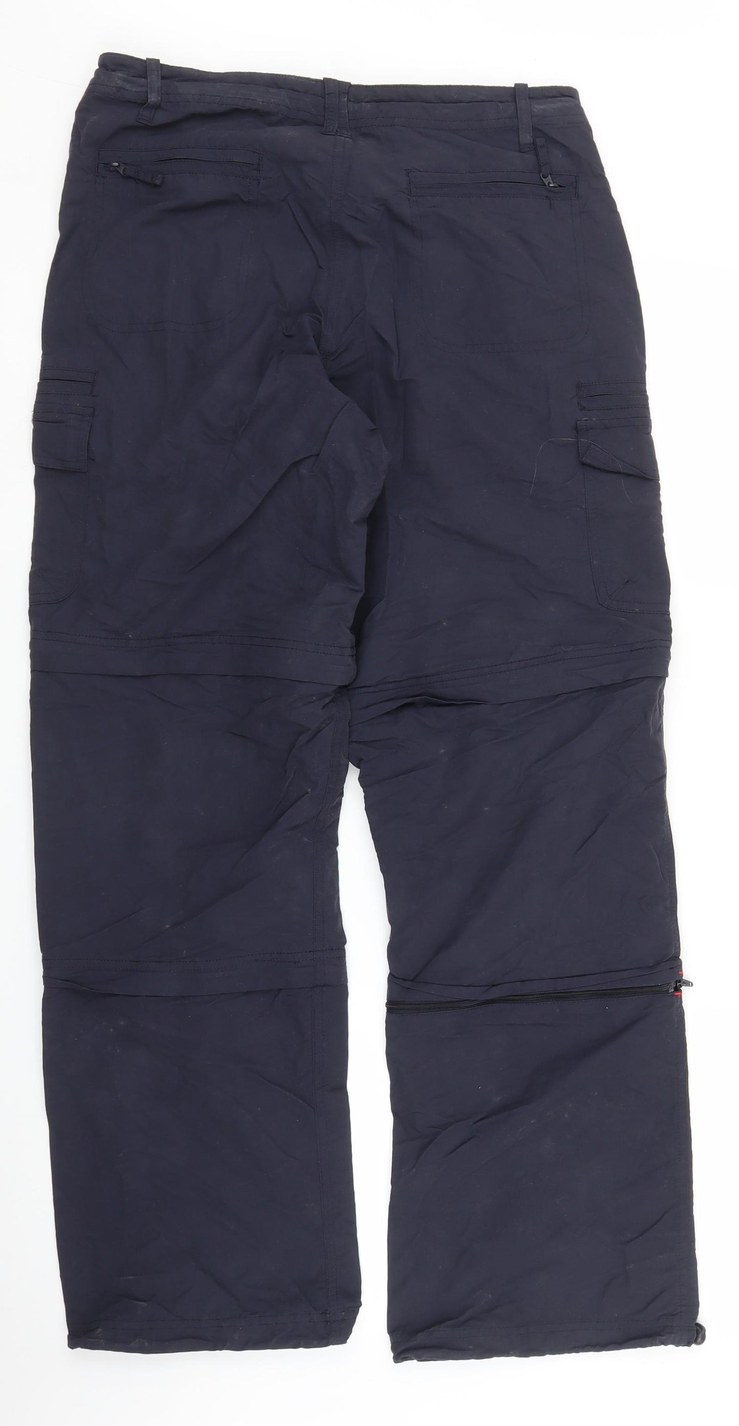 Peter Storm Womens Blue   Cargo Trousers Size 12 L29 in