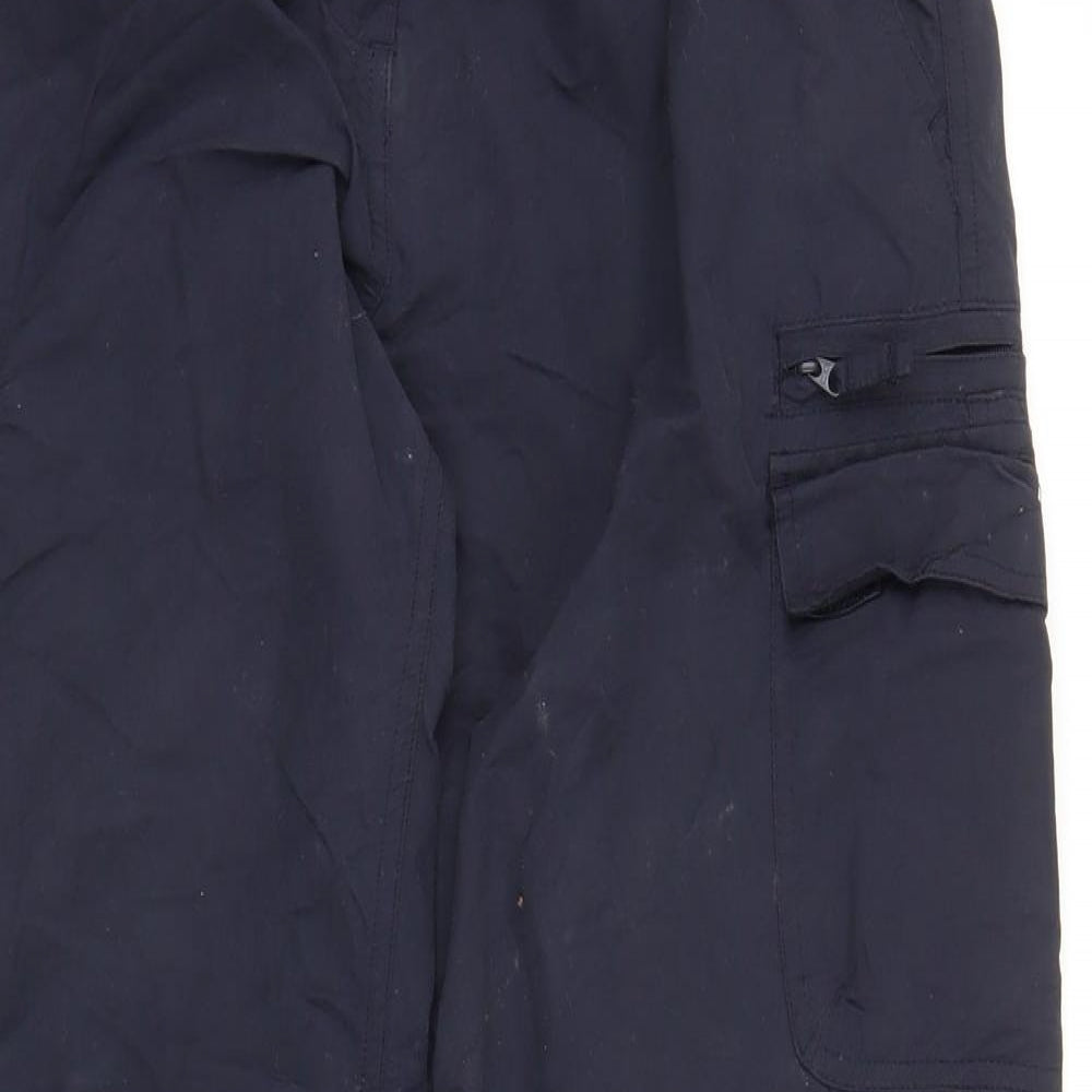 Peter Storm Womens Blue   Cargo Trousers Size 12 L29 in