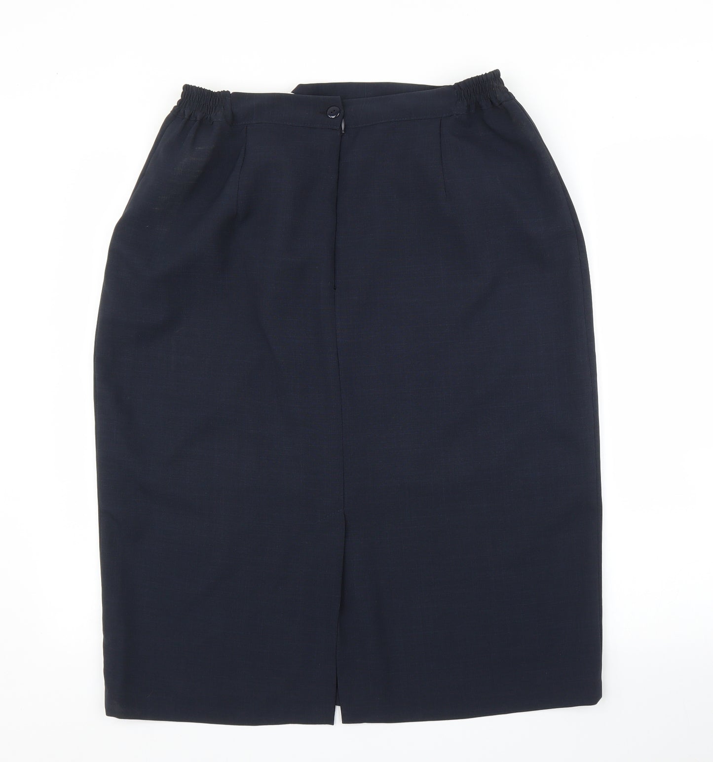 Preworn Womens Blue   Straight & Pencil Skirt Size L