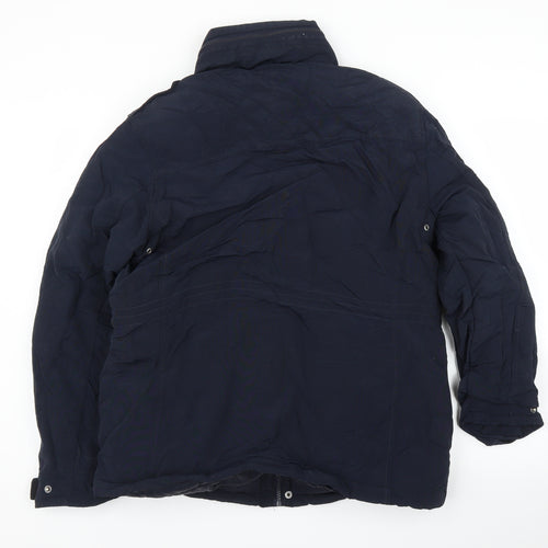 NEXT Mens Blue   Parka Coat Size M