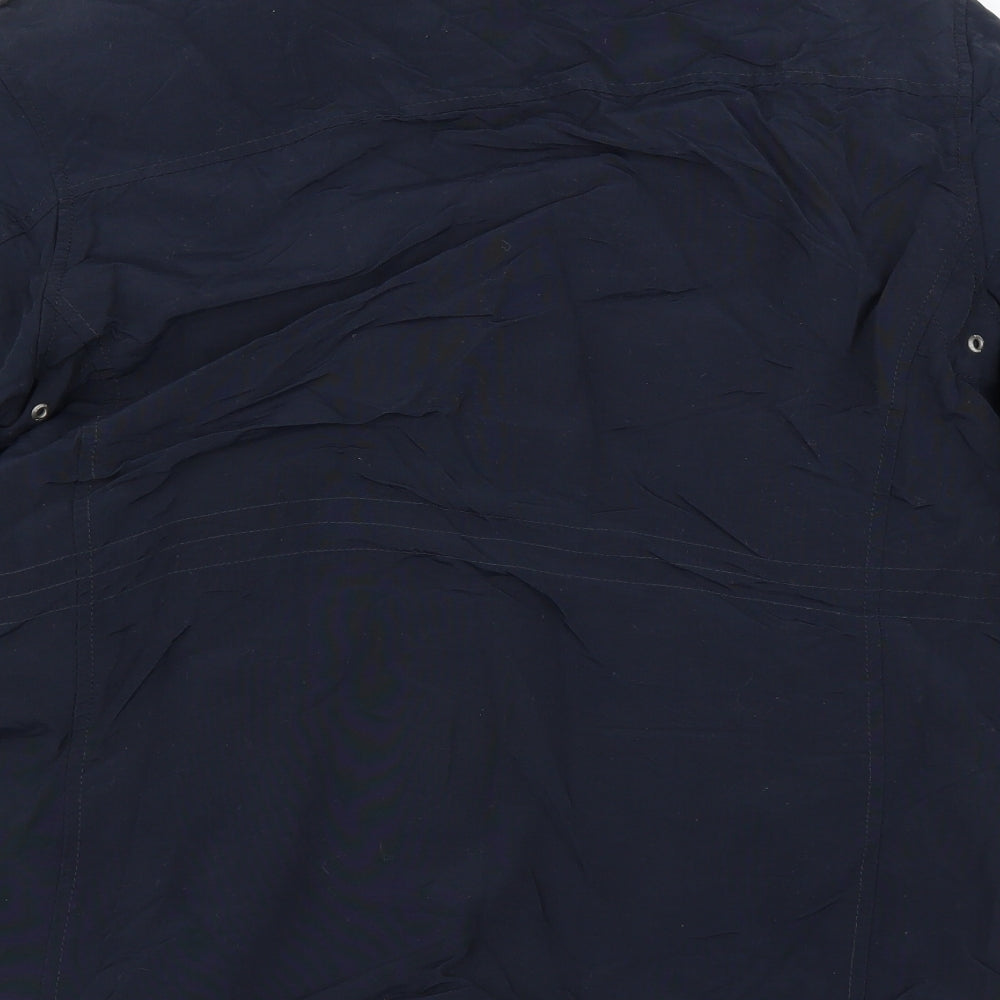NEXT Mens Blue   Parka Coat Size M