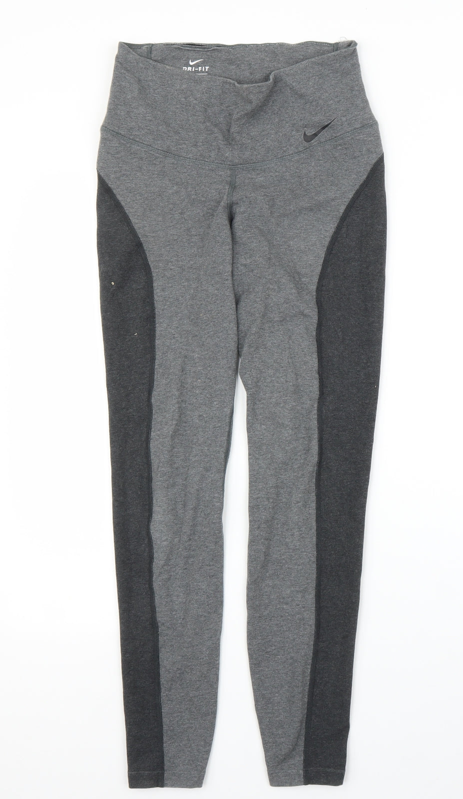 Nike Womens Grey   Compression Leggings Size M L27 in