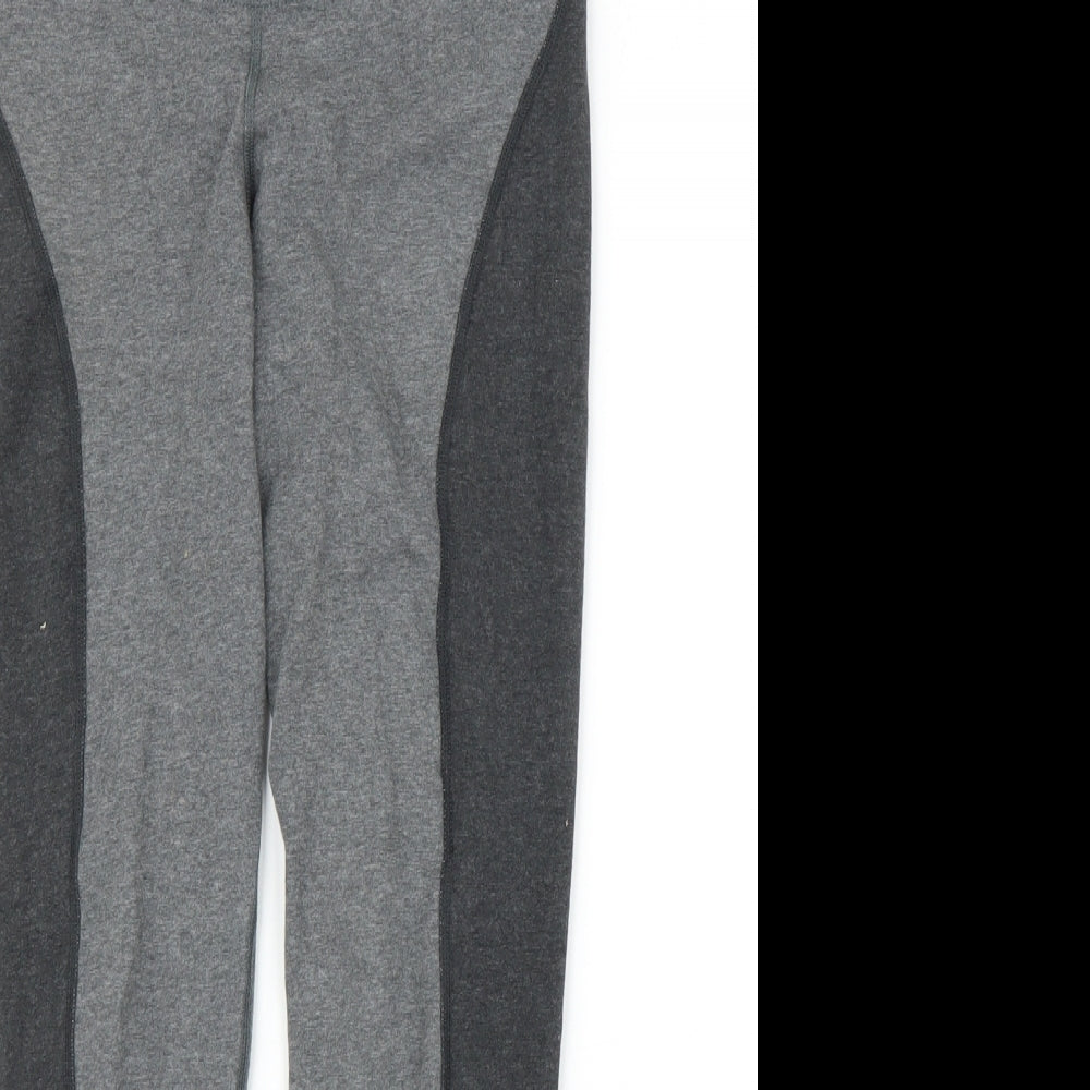 Nike Womens Grey   Compression Leggings Size M L27 in