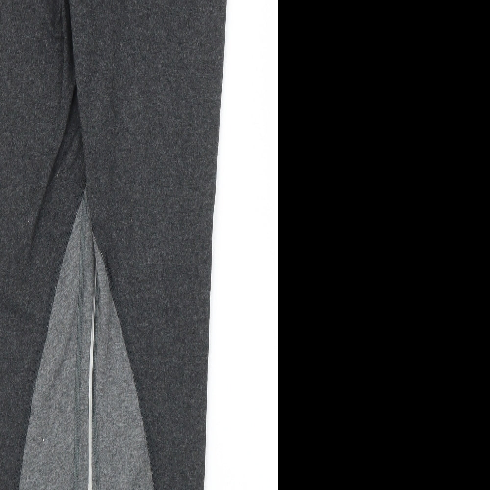 Nike Womens Grey   Compression Leggings Size M L27 in