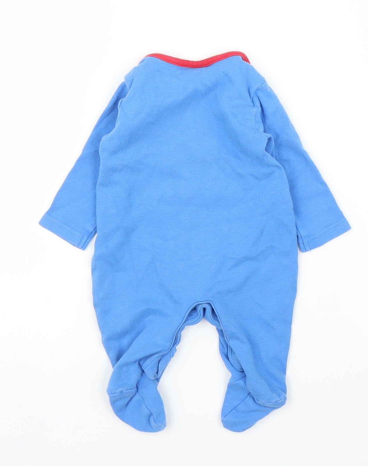 DC Comics Baby Blue   Babygrow One-Piece Size 0-3 Months  - Superman