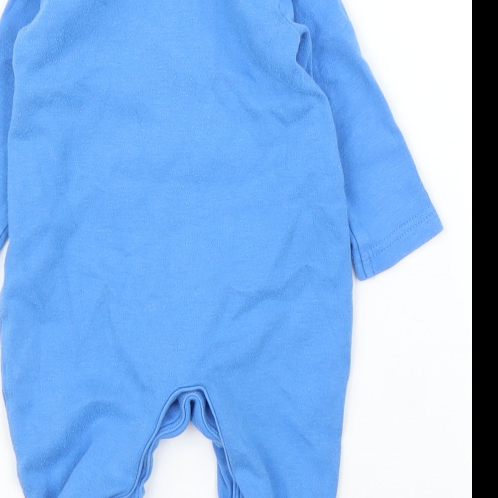 DC Comics Baby Blue   Babygrow One-Piece Size 0-3 Months  - Superman